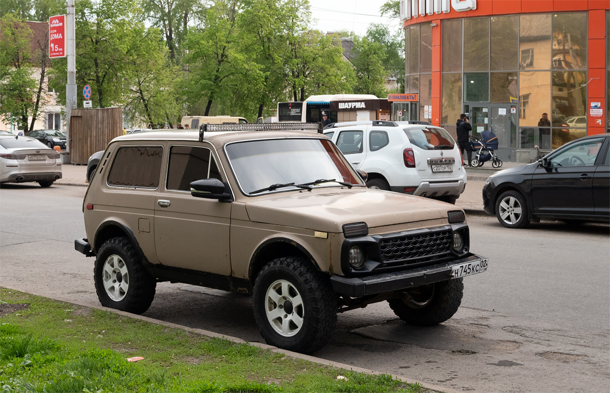 Башкортостан, № Н 745 КС 02 — ВАЗ-2121 Нива '77-94