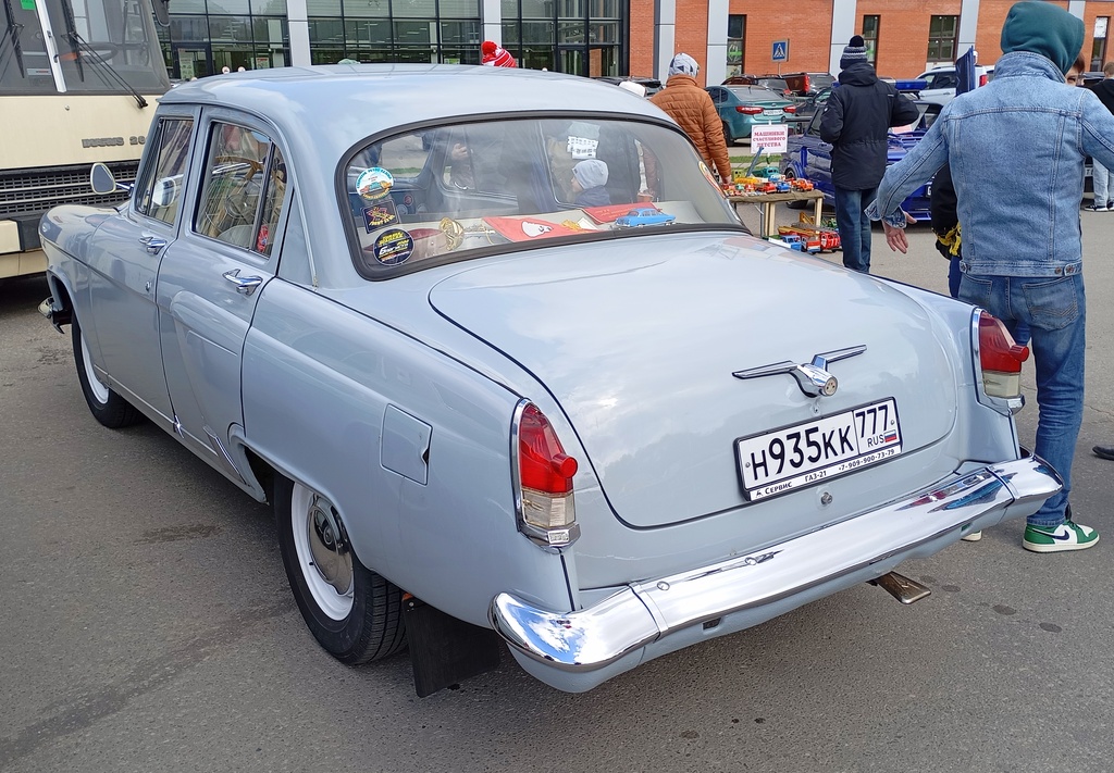 Москва, № Н 935 КК 777 — ГАЗ-М-21Л Волга '62-64; Тверская область — Открытие сезона 2025 Ретро-клуба Калинин
