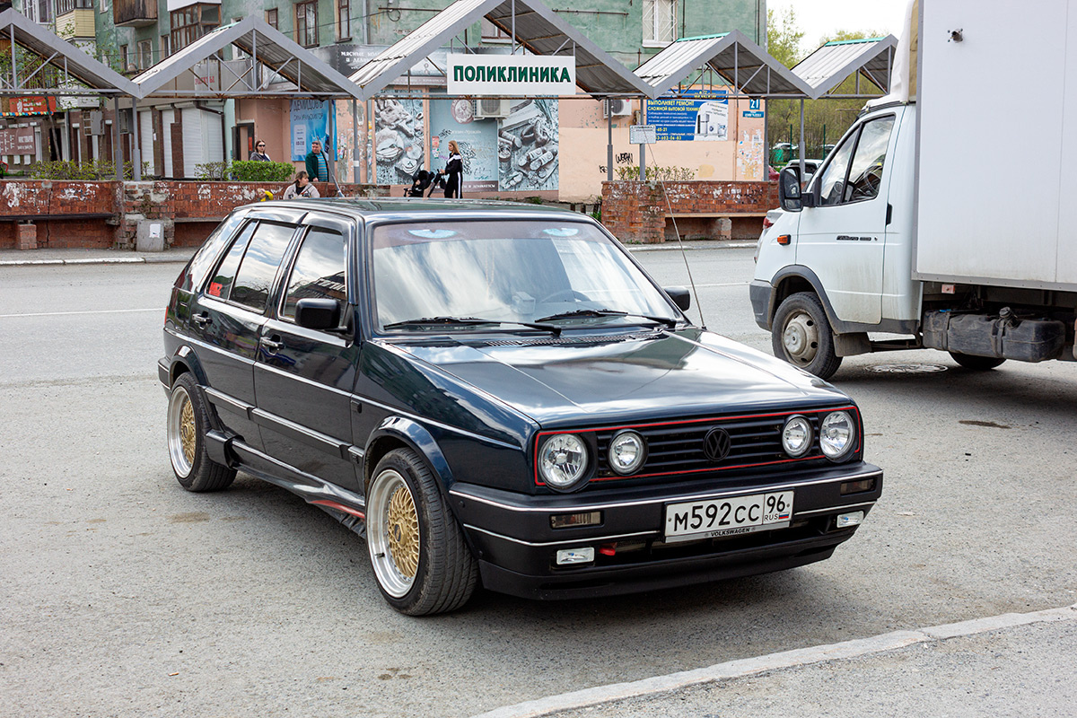 Свердловская область, № М 592 СС 96 — Volkswagen Golf (Typ 19) '83-92