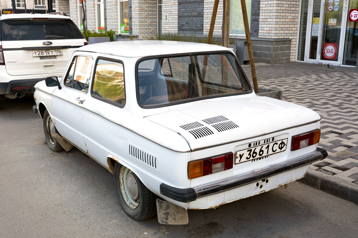 Свердловская область, № У 3661 СФ — ЗАЗ-968М Запорожец '79-94