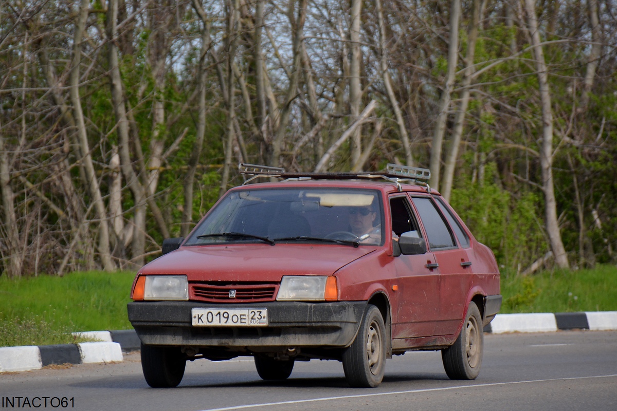 Краснодарский край, № К 019 ОЕ 23 — ВАЗ-21099 '90-04