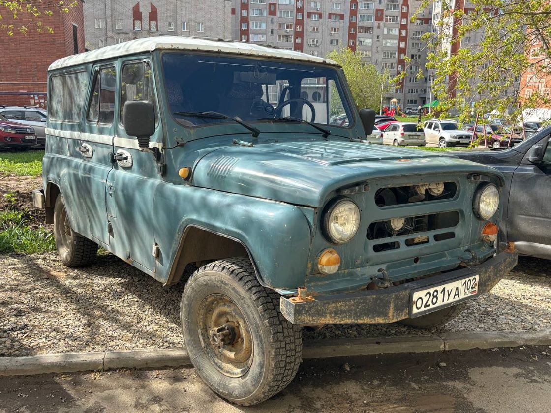 Удмуртия, № О 281 УА 102 — УАЗ-3153 '96-06