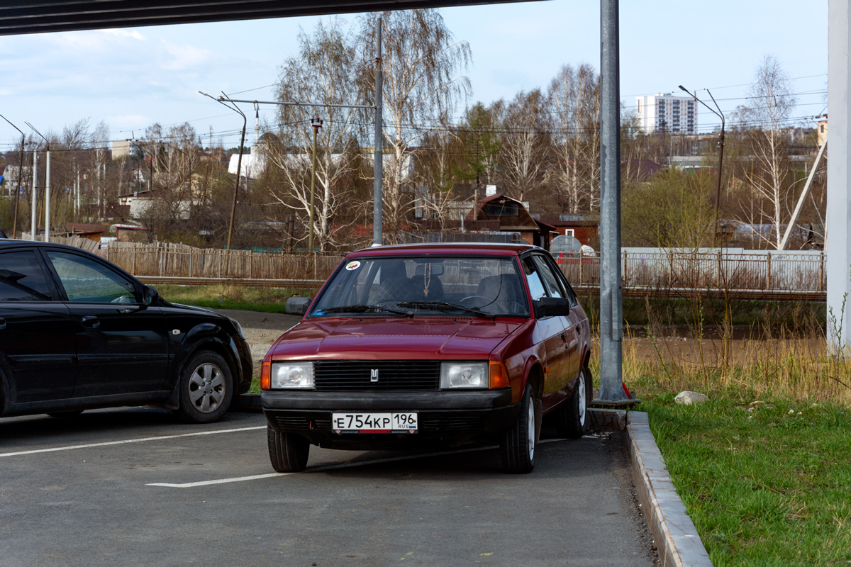 Свердловская область, № Е 754 КР 196 — Москвич-21412 '86-94