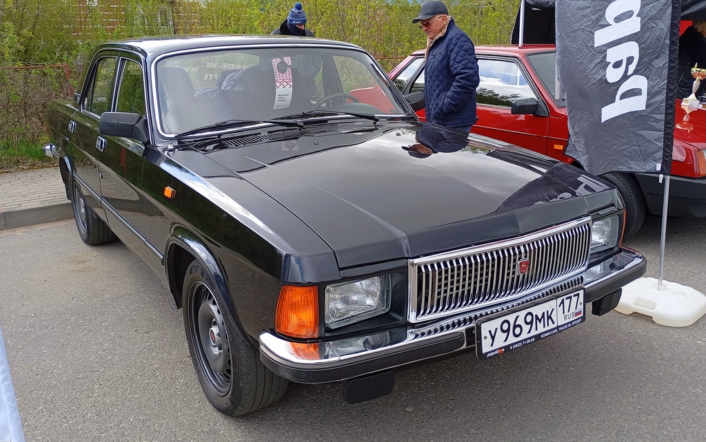 Тверская область, № У 969 МК 177 — ГАЗ-3102 Волга '81-08; Тверская область — Открытие сезона 2025 Ретро-клуба Калинин