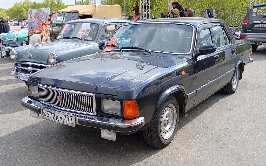 Московская область, № К 572 КУ 797 — ГАЗ-3102 Волга '81-08; Тверская область — Открытие сезона 2025 Ретро-клуба Калинин