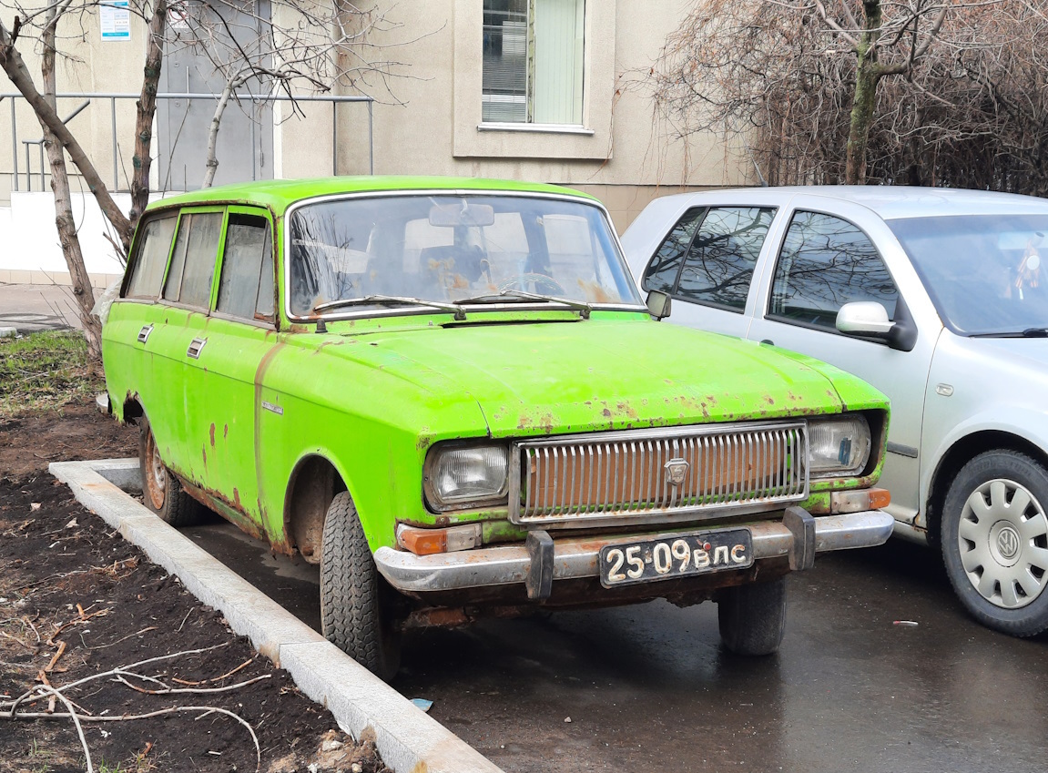 Москва, № 25-09 ВЛС — Москвич-2137 '76-85; Владимирская область — Вне региона