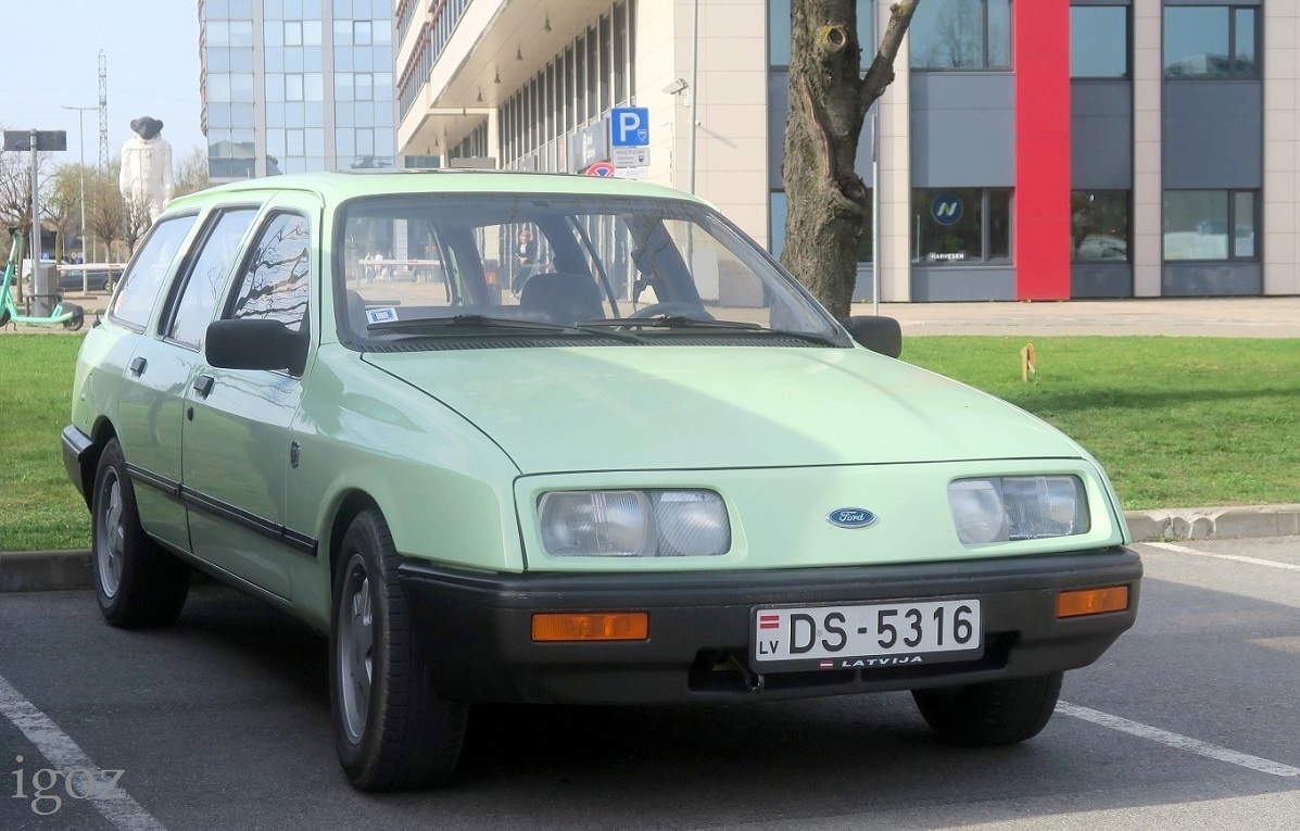 Латвия, № DS-5316 — Ford Sierra MkI '82-87