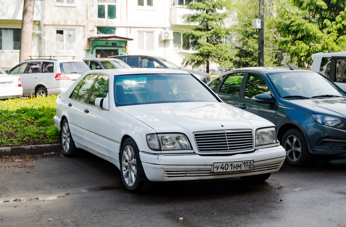 Башкортостан, № У 401 НМ 102 — Mercedes-Benz (W140) '91-98
