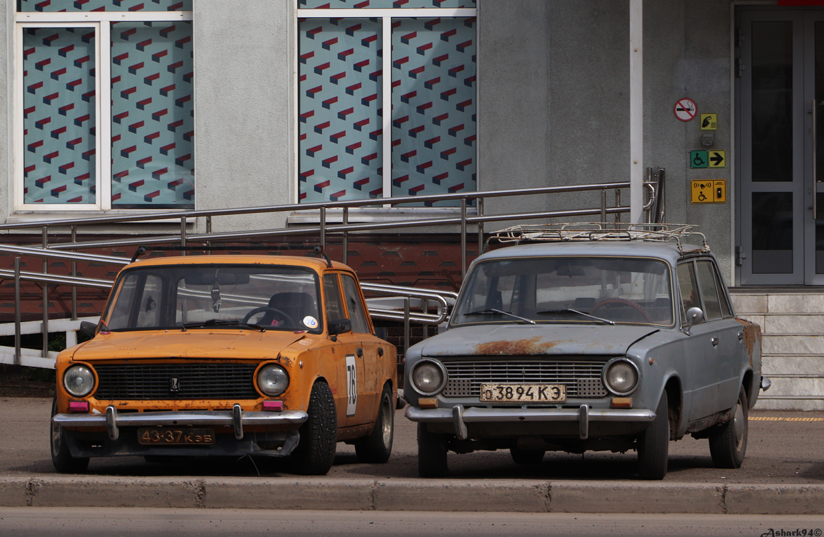 Красноярский край, № 43-37 КЭБ — ВАЗ-21011 Жигули '74-83; Красноярский край, № О 3894 КЭ — ВАЗ-2101 Жигули '70-83