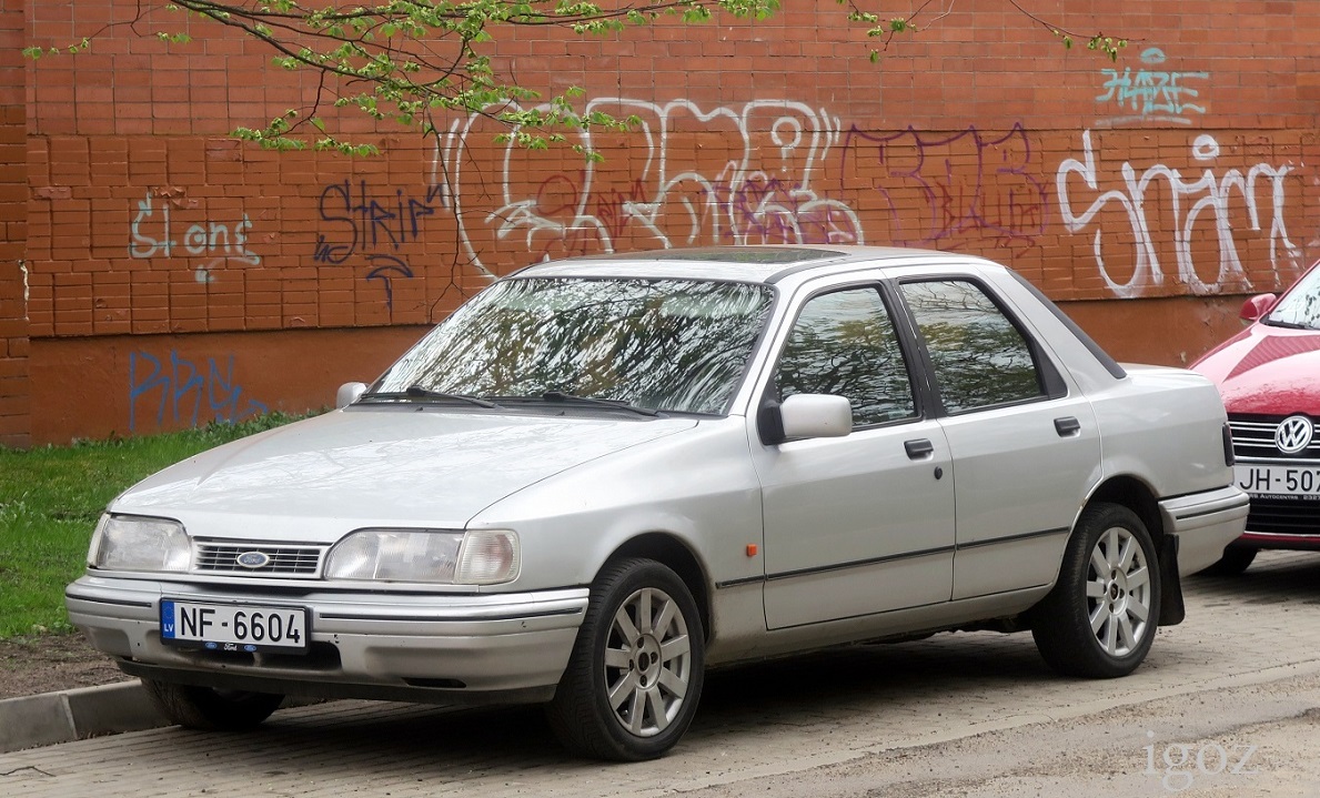 Латвия, № NF-6604 — Ford Sierra MkII '87-93