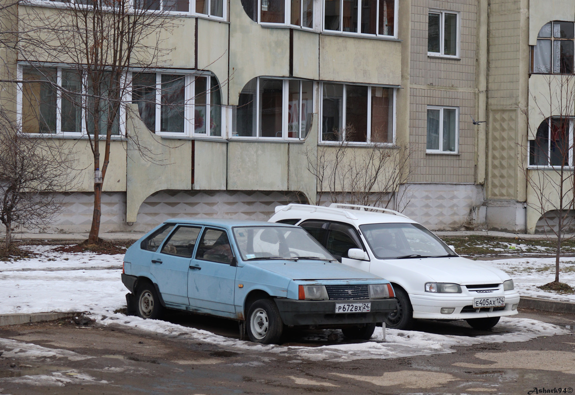 Красноярский край, № Р 672 ВХ 24 — ВАЗ-21093 '88-93