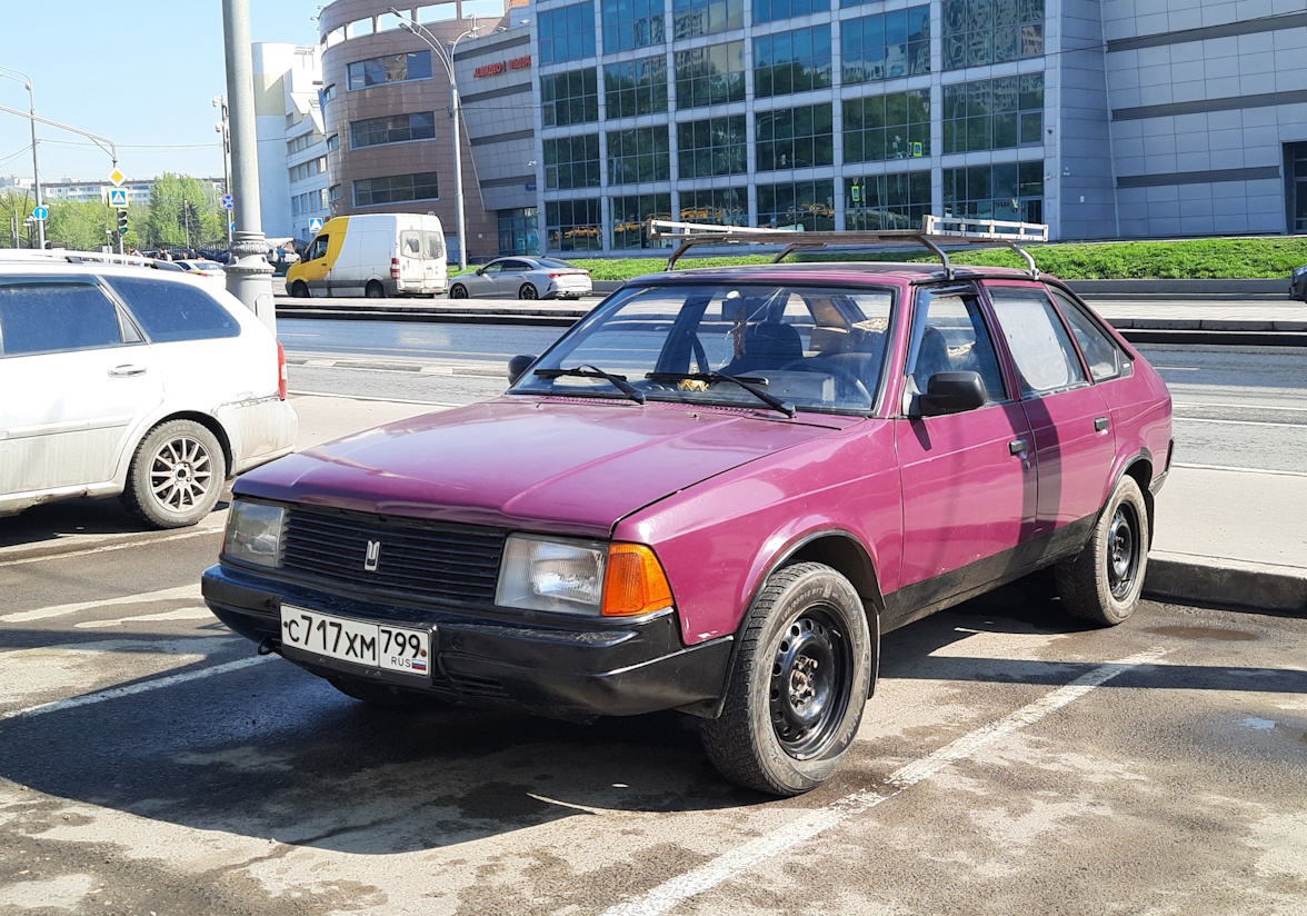 Москва, № С 717 ХМ 799 — Москвич-214122 '94-98