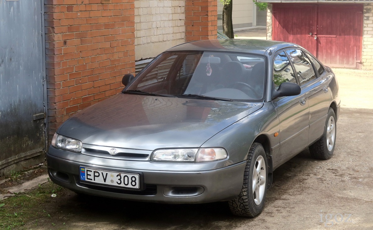 Литва, № EPV 308 — Mazda 626 (GE) '91-97