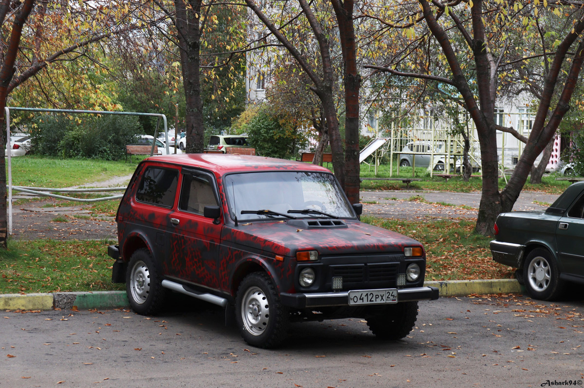 Красноярский край, № О 412 РХ 24 — ВАЗ-2121 Нива '77-94