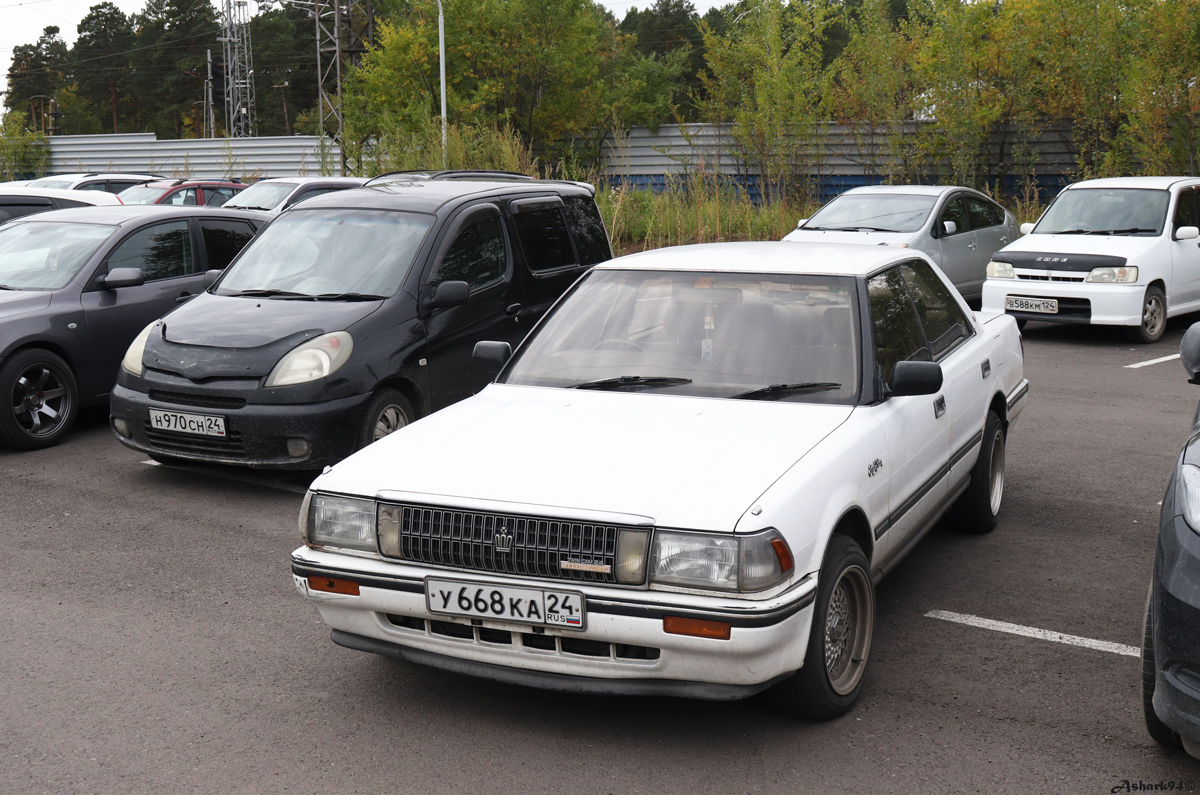 Красноярский край, № У 668 КА 24 — Toyota Crown (S130) '87-91