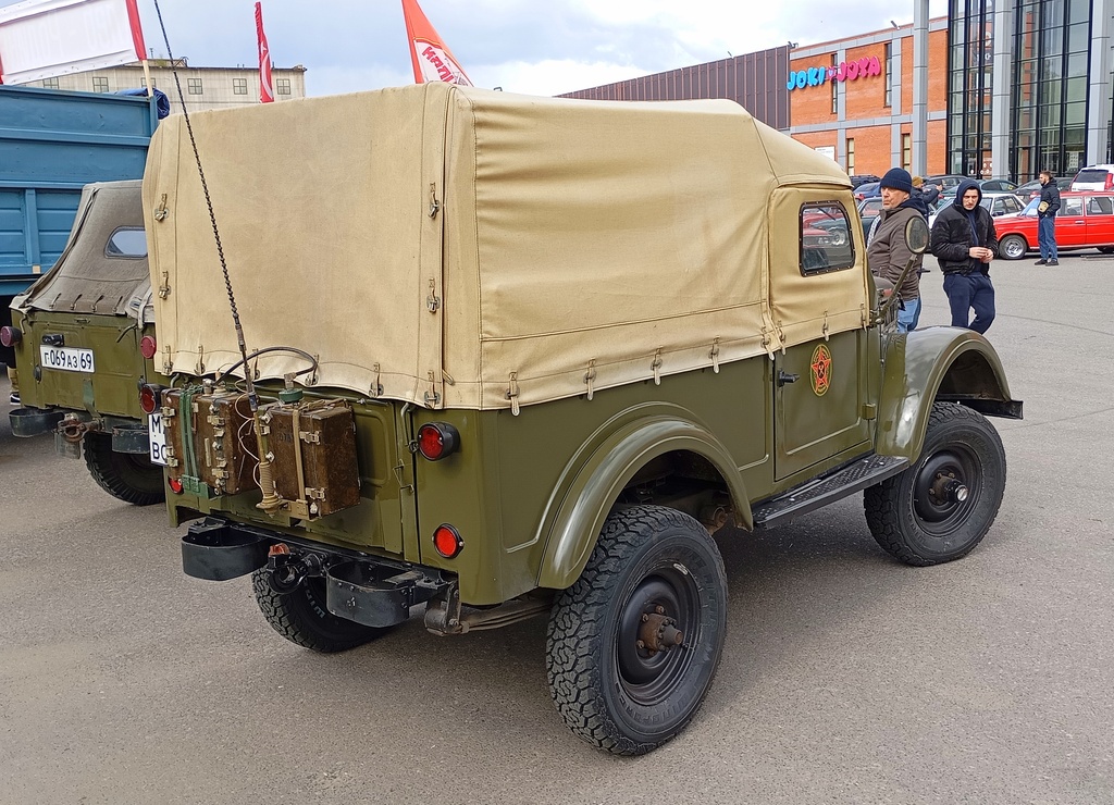 Московская область, № М 737 ВО 50 — ГАЗ-69 '53-73; Тверская область — Открытие сезона 2025 Ретро-клуба Калинин