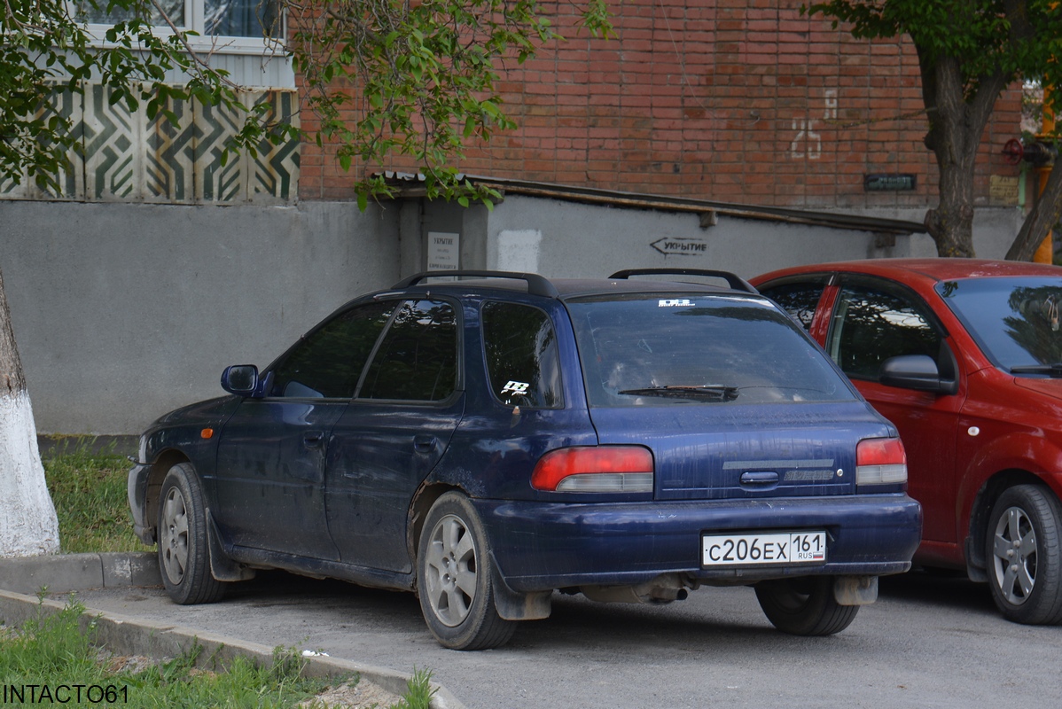 Ростовская область, № С 206 ЕХ 161 — Subaru Impreza (1G) '92-01