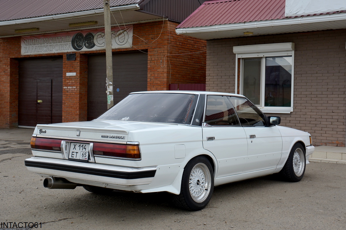 Краснодарский край, № Х 114 ЕТ 65 — Toyota Mark II (X70) '84-97