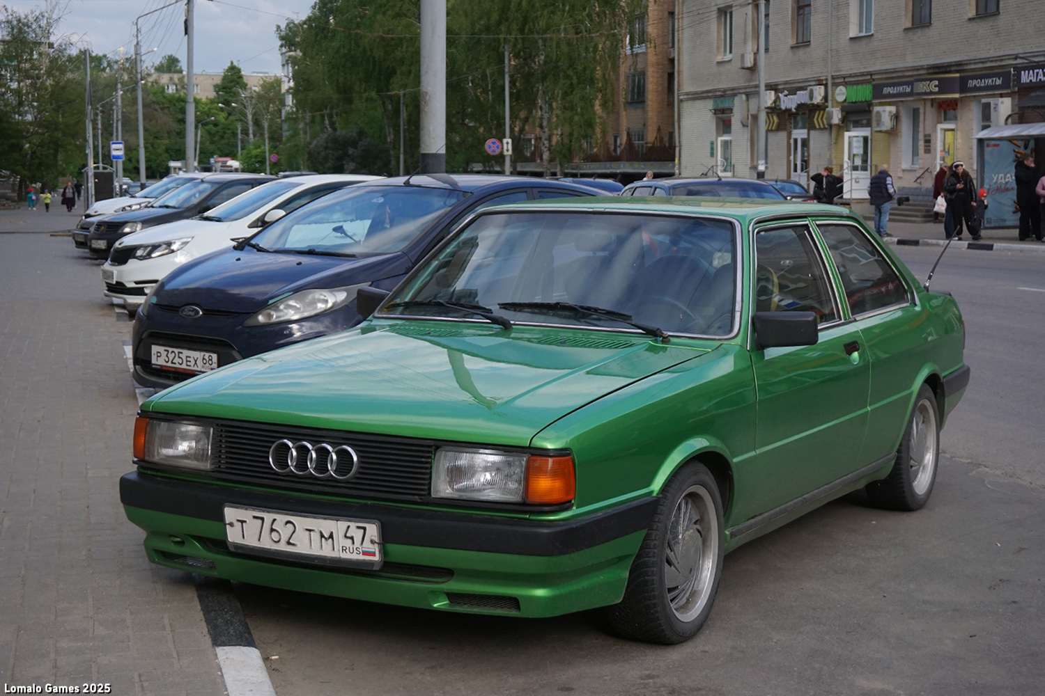 Тамбовская область, № Т 762 ТМ 47 — Audi 80 (B2) '78-86
