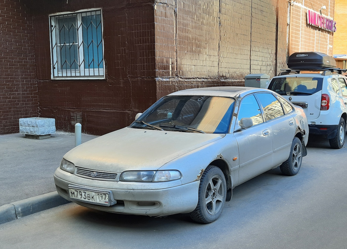 Москва, № М 793 ВК 197 — Mazda 626 (GE) '91-97