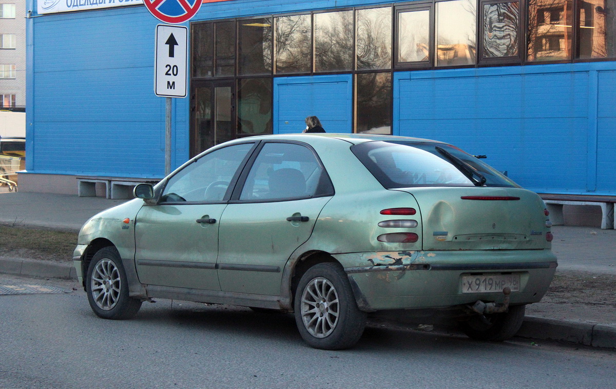 Псковская область, № Х 919 МР 98 — FIAT Bravo/Brava '95-00
