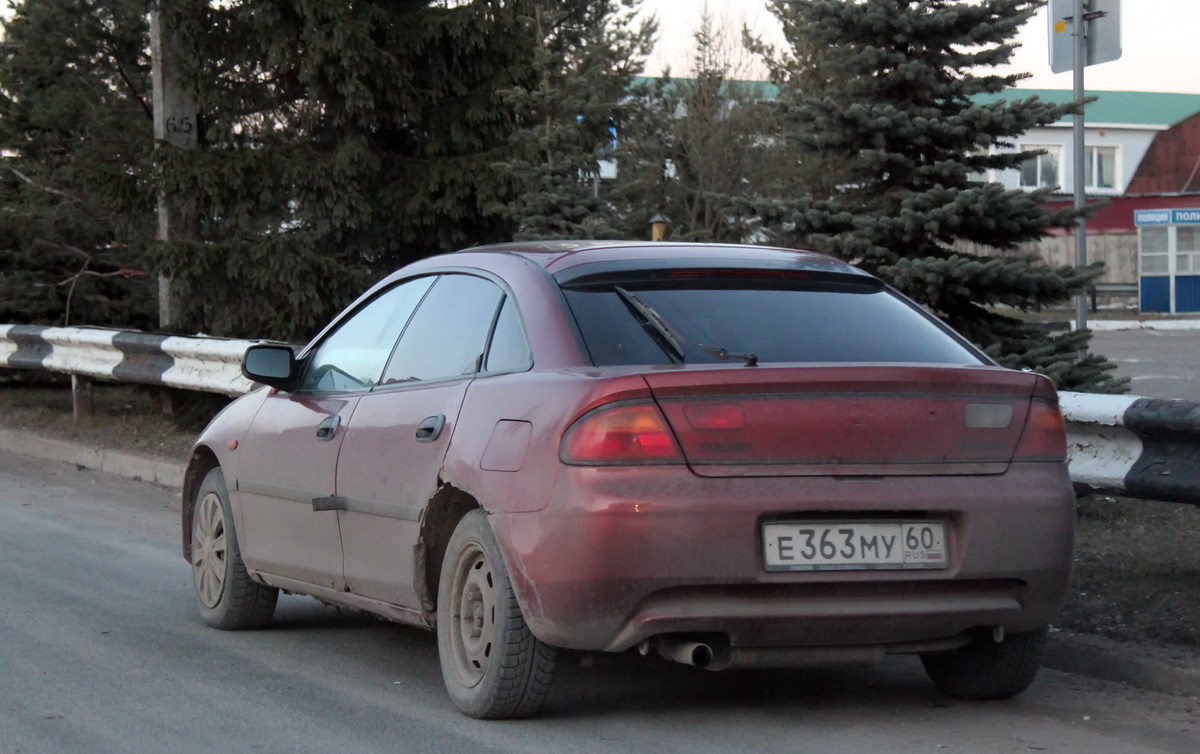 Псковская область, № Е 363 МУ 60 — Mazda 323F (BH/BA) '94-98