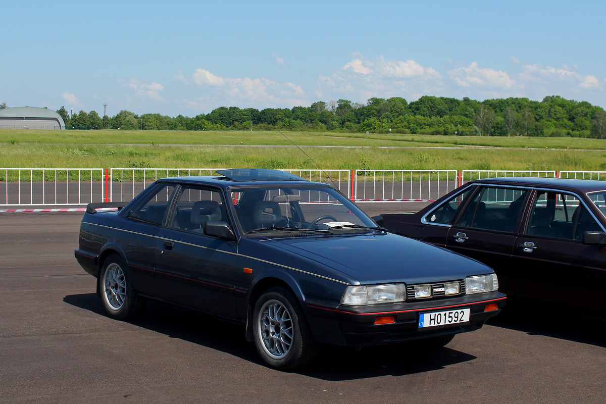 Литва, № H01592 — Mazda 626 (GC) '82-87; Литва — Retro mugė 2024