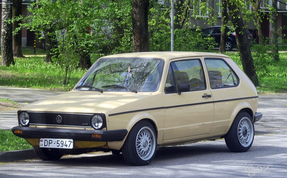 Латвия, № DP-5947 — Volkswagen Golf (Typ 17) '74-88