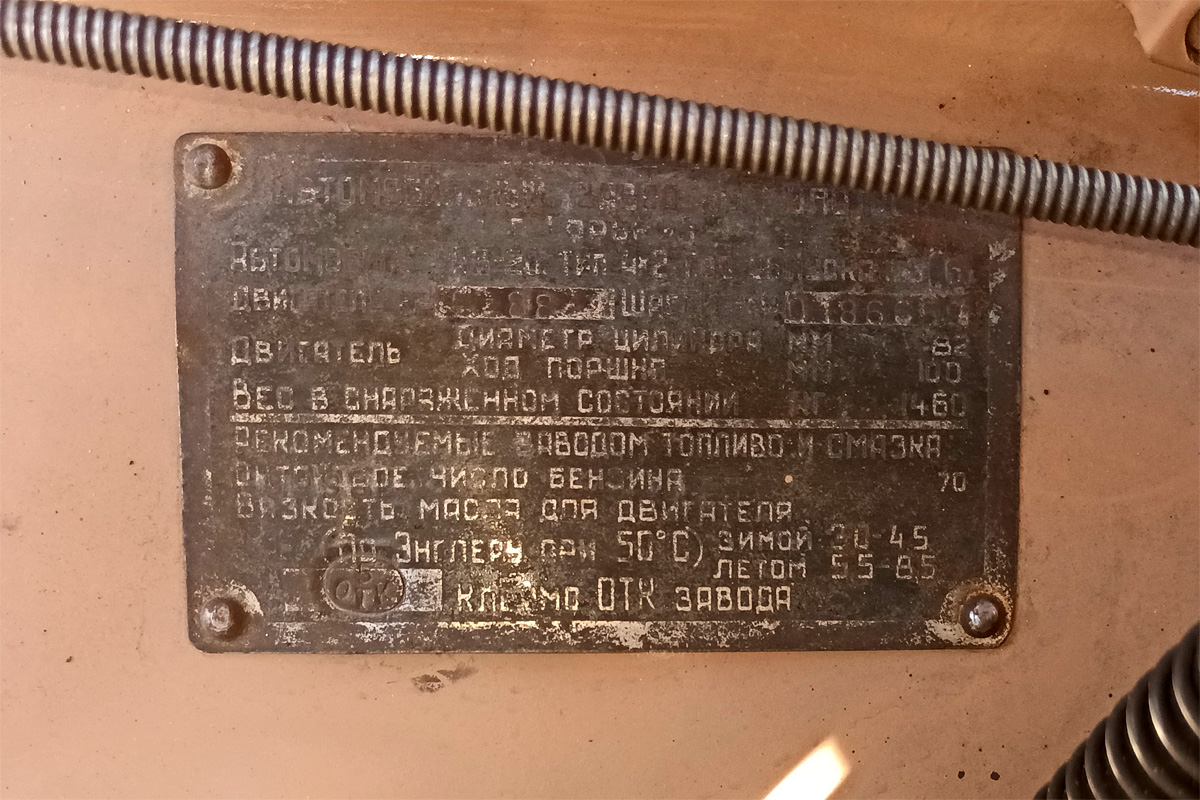 Тюменская область, № Р 790 РТ 72 — ГАЗ-М-20В Победа '55-58