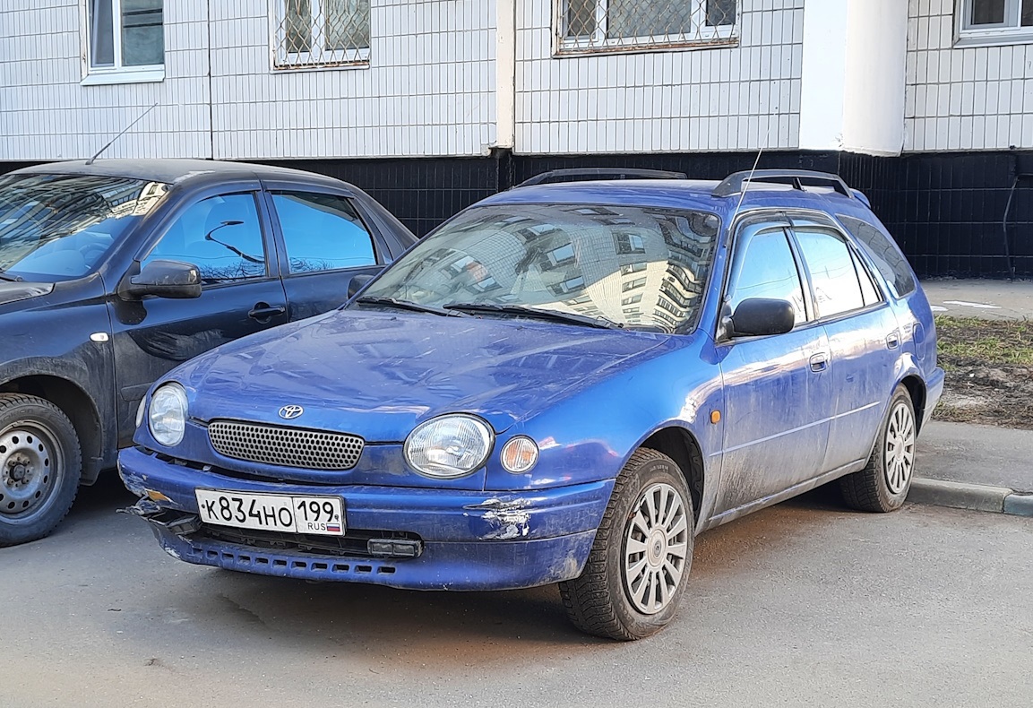 Москва, № К 834 НО 199 — Toyota Corolla (E110) '95-02