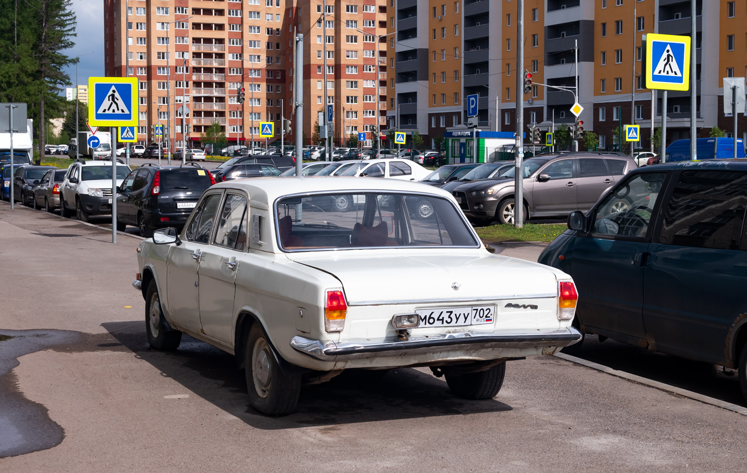 Башкортостан, № М 643 УУ 702 — ГАЗ-24 Волга '68-86
