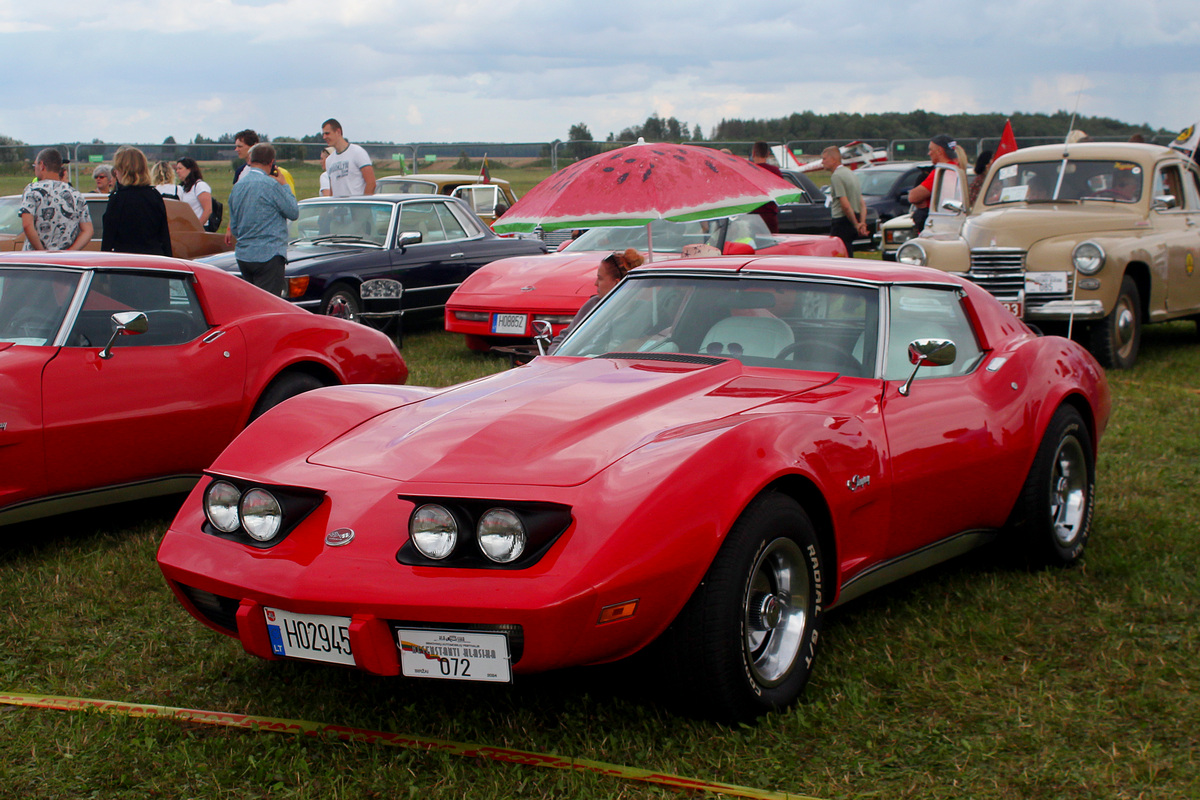 Литва, № H02945 — Chevrolet Corvette (C3) '68-82; Литва — Nesenstanti klasika 2024