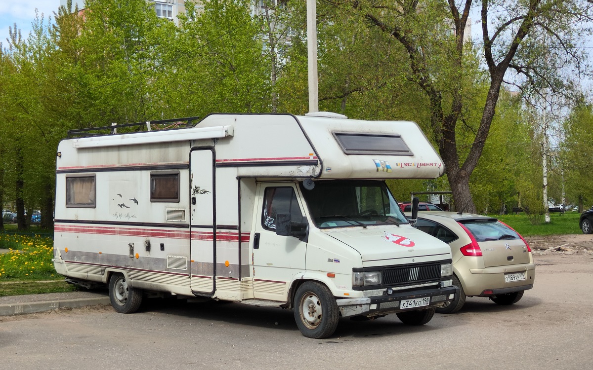Санкт-Петербург, № Х 341 КО 198 — FIAT Ducato (1G) Restyle/Talento '89-94