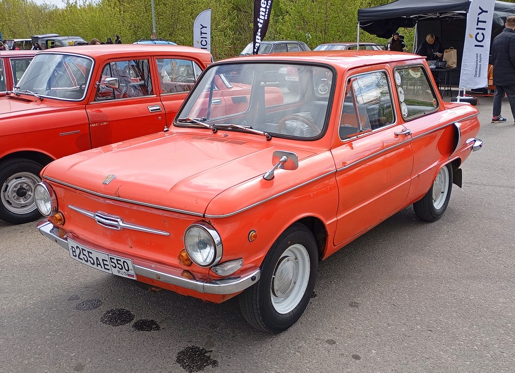 Московская область, № В 255 АЕ 550 — ЗАЗ-968/968А Запорожец '71-79; Тверская область — Открытие сезона 2025 Ретро-клуба Калинин