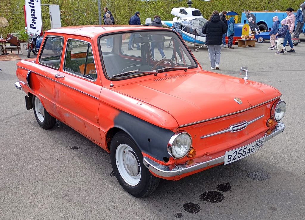 Московская область, № В 255 АЕ 550 — ЗАЗ-968/968А Запорожец '71-79; Тверская область — Открытие сезона 2025 Ретро-клуба Калинин