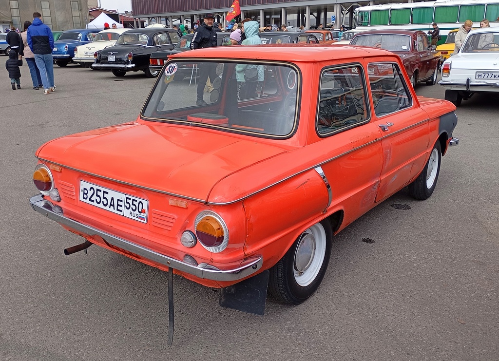 Московская область, № В 255 АЕ 550 — ЗАЗ-968/968А Запорожец '71-79; Тверская область — Открытие сезона 2025 Ретро-клуба Калинин