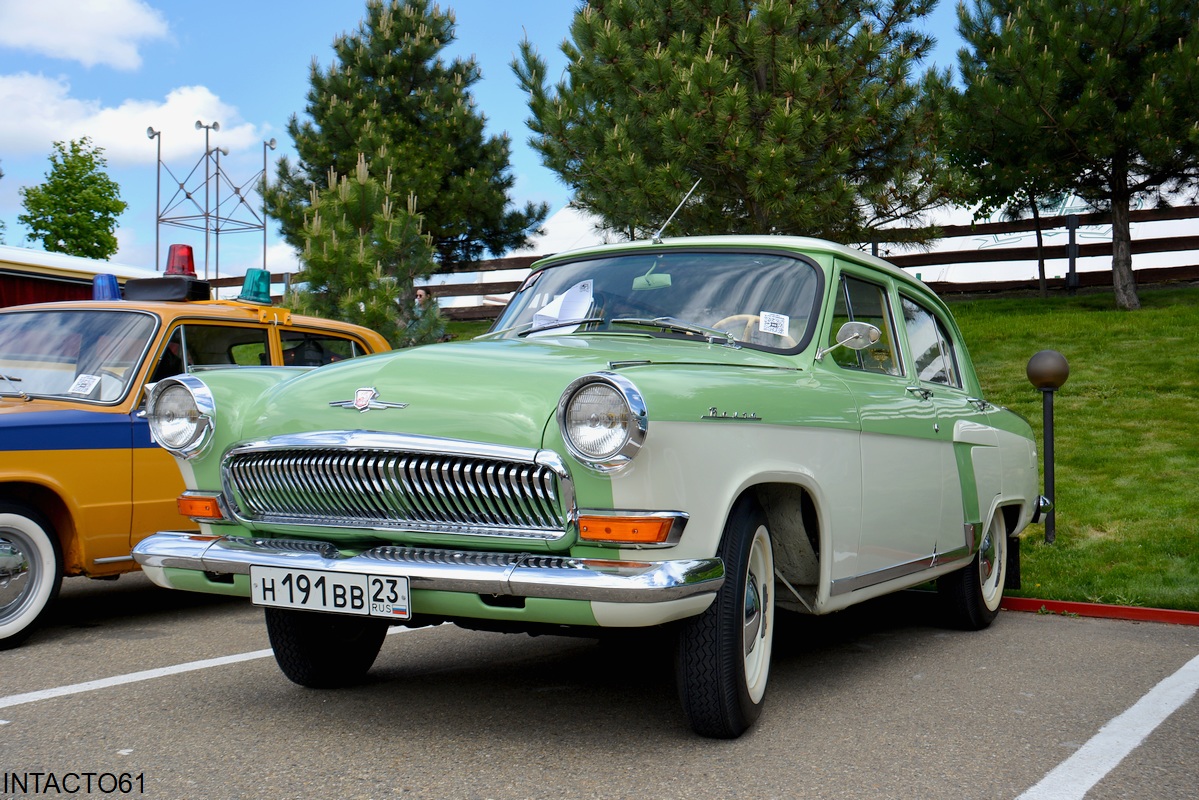 Краснодарский край, № Н 191 ВВ 23 — ГАЗ-М-21Л Волга '62-64; Краснодарский край — Выставка "Гонка времени"-2025