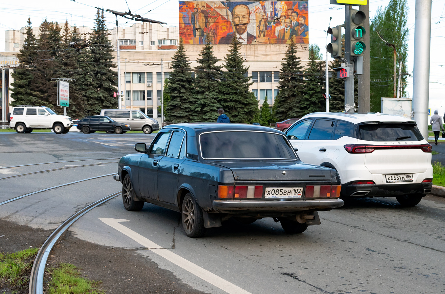 Башкортостан, № Х 085 ВН 102 — ГАЗ-3102 Волга '81-08