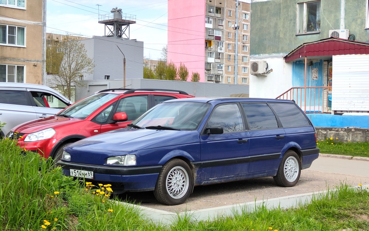 Тверская область, № У 514 ММ 69 — Volkswagen Passat Variant (B3) '88-93