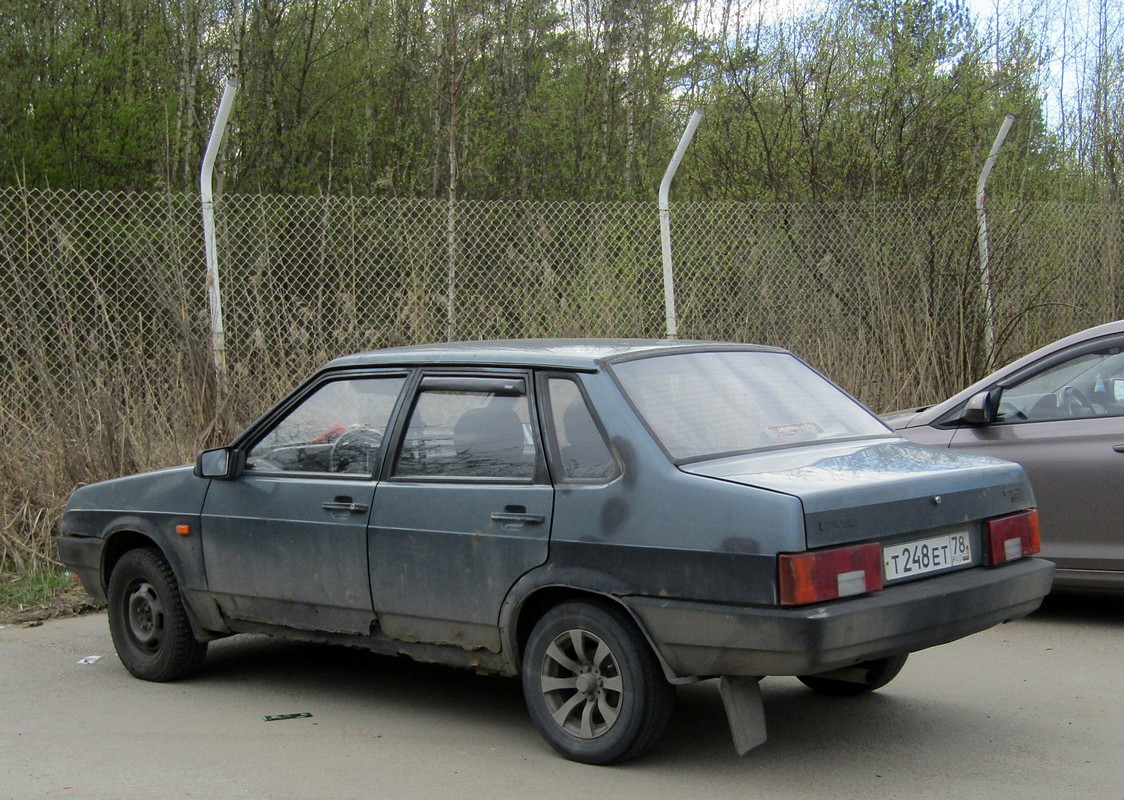 Санкт-Петербург, № Т 248 ЕТ 78 — ВАЗ-21099 '90-04