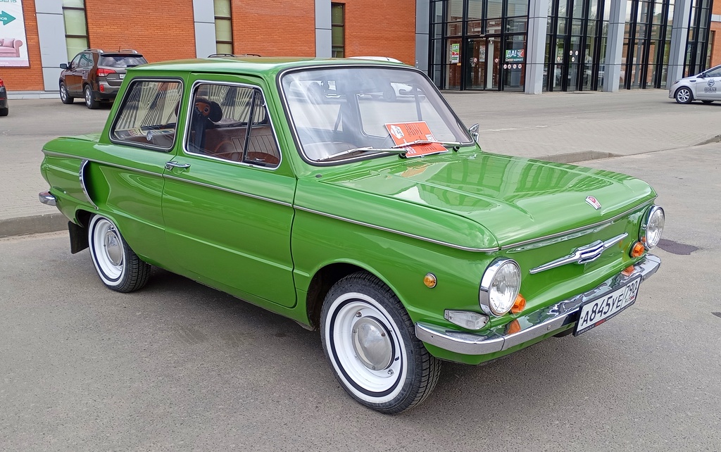 Московская область, № А 845 УЕ 790 — ЗАЗ-968/968А Запорожец '71-79; Тверская область — Открытие сезона 2025 Ретро-клуба Калинин