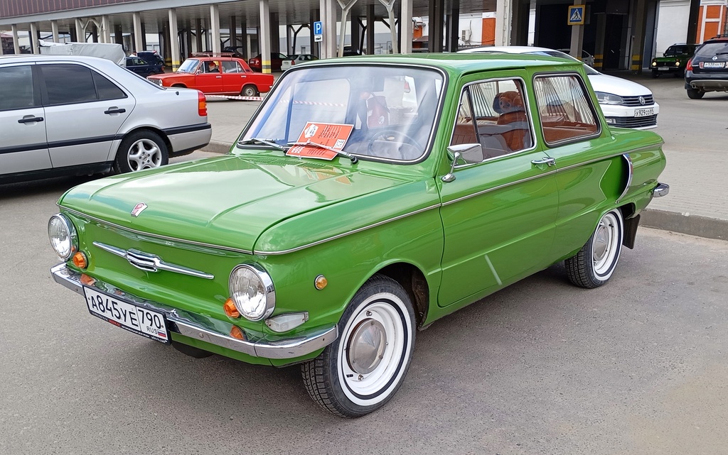 Московская область, № А 845 УЕ 790 — ЗАЗ-968/968А Запорожец '71-79; Тверская область — Открытие сезона 2025 Ретро-клуба Калинин