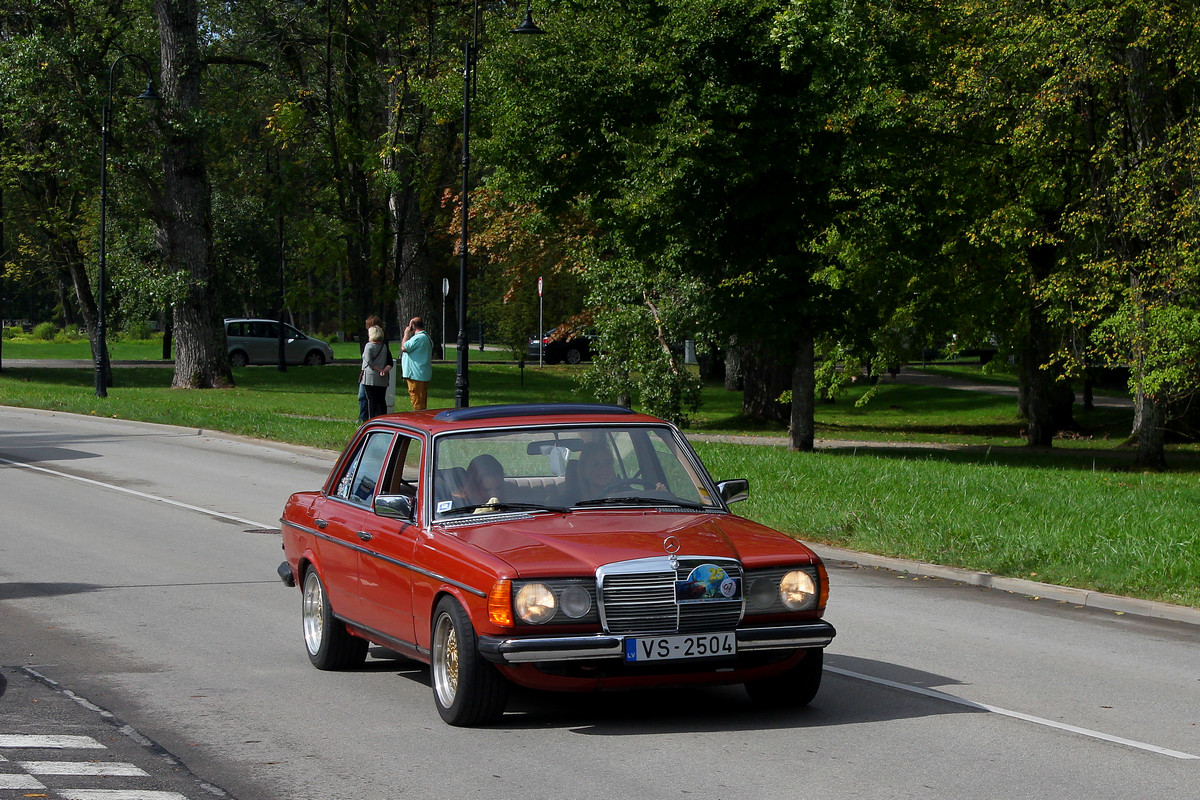 Латвия, № VS-2504 — Mercedes-Benz (W123) '76-86; Латвия — Retro Jūrmala 25