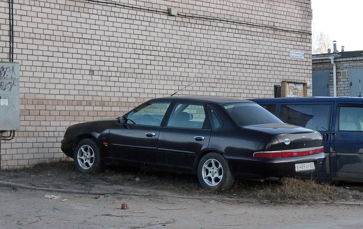 Псковская область, № Е 489 АУ 60 — Ford Scorpio (2G) '94-98