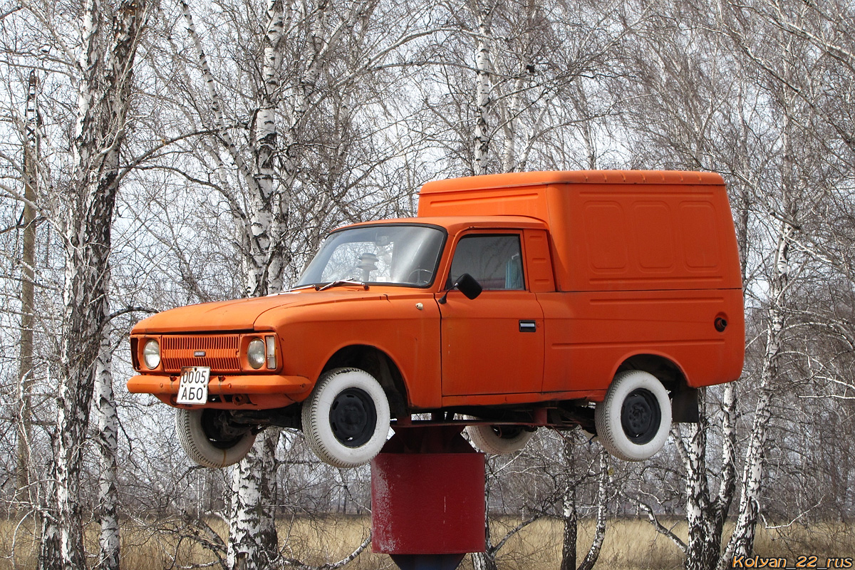 Алтайский край, № 0005 АБО — Иж-2715-01 '82-01; Техника на постаментах, памятники (Алтайский край)