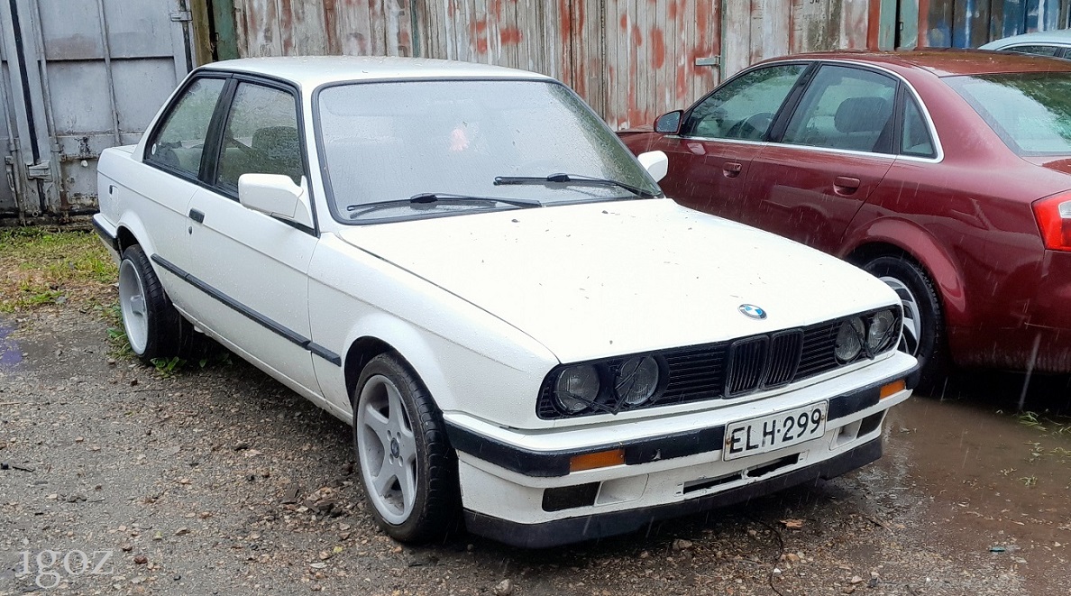 Финляндия, № ELH-299 — BMW 3 Series Coupe (E30) '82-91