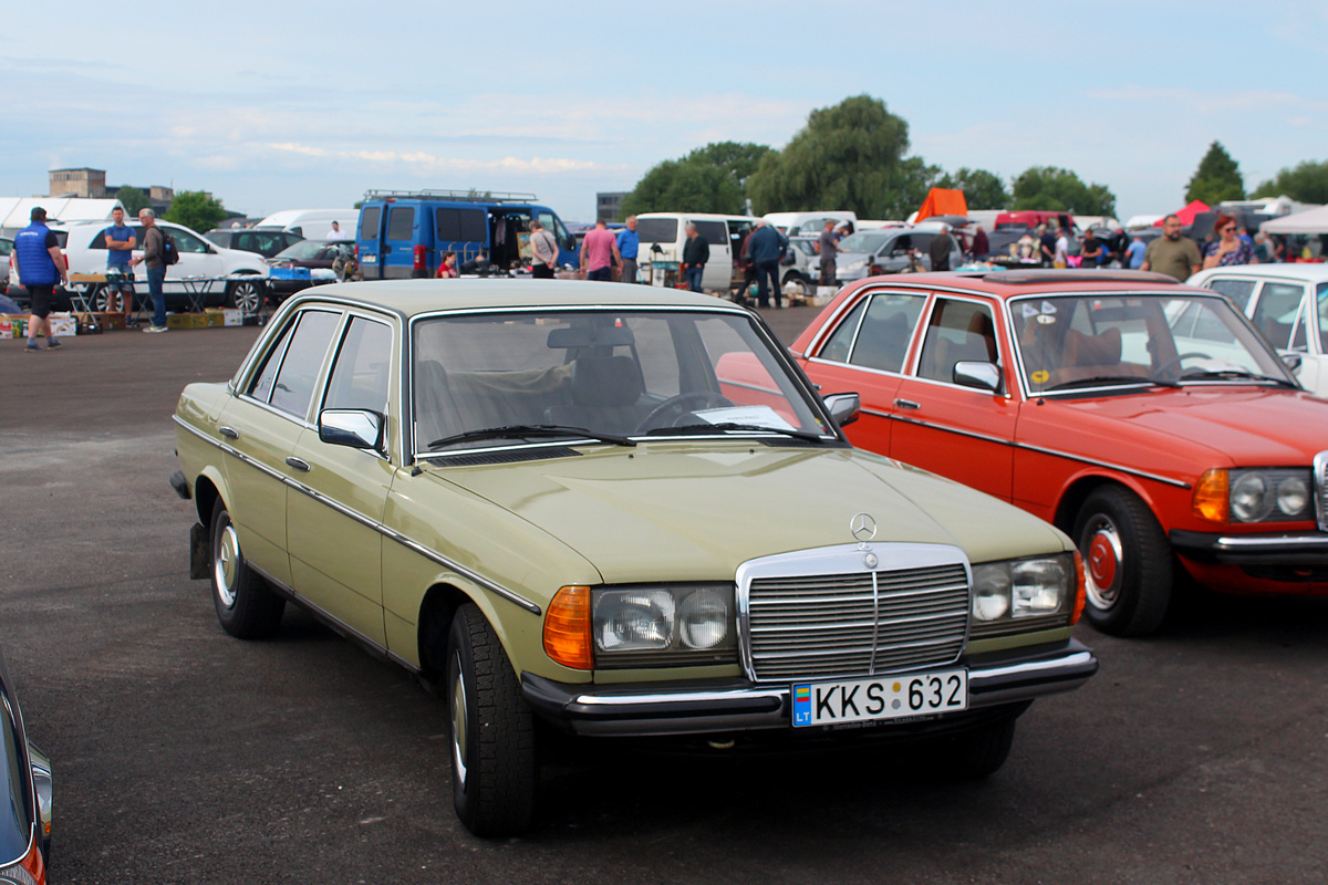 Литва, № KKS 632 — Mercedes-Benz (W123) '76-86; Литва — Retro mugė 2024