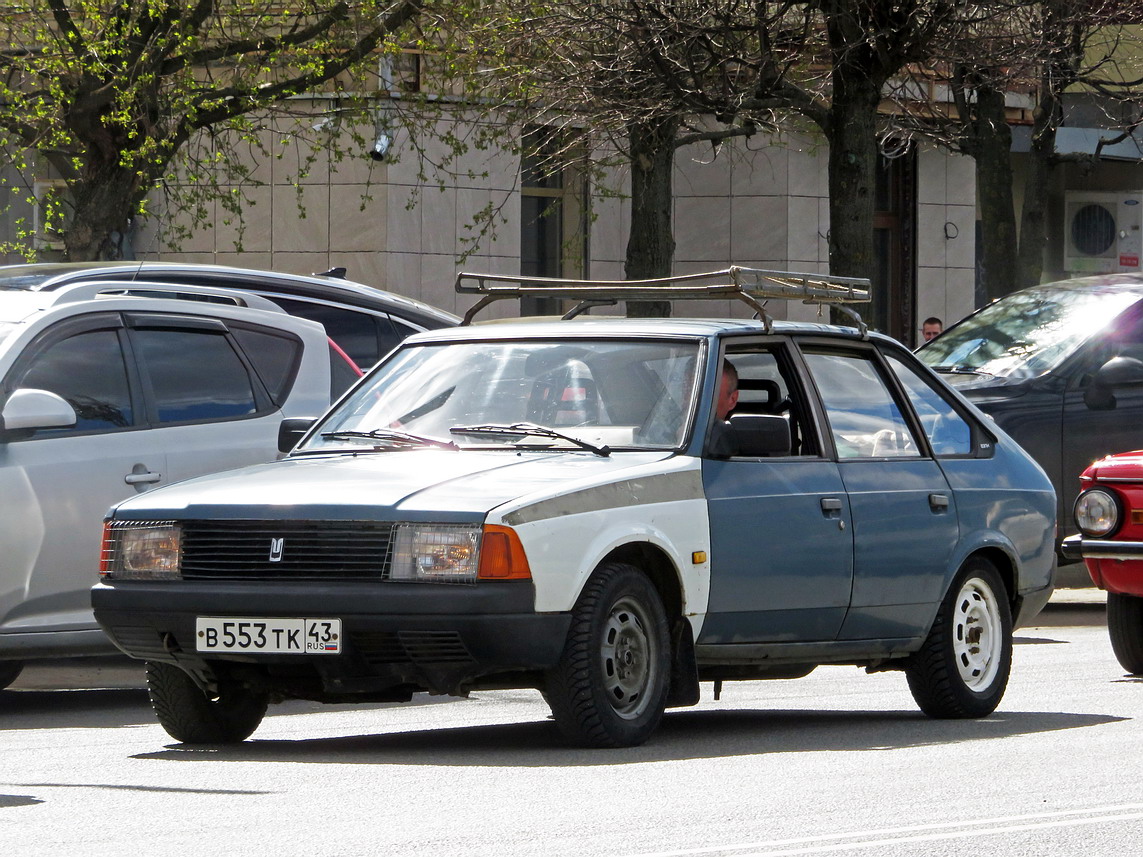 Кировская область, № В 553 ТК 43 — Москвич-2141 '86-98; Кировская область — Выставка ретро-автомобилей в Кирове в честь Дня Победы 9 мая 2025 года