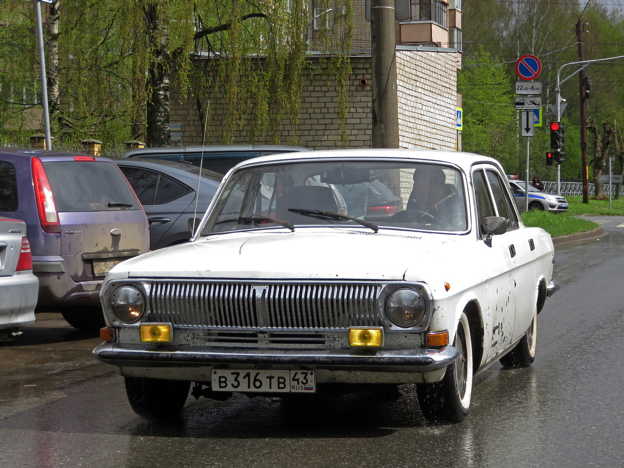 Кировская область, № В 316 ТВ 43 — ГАЗ-24-10 Волга '85-92
