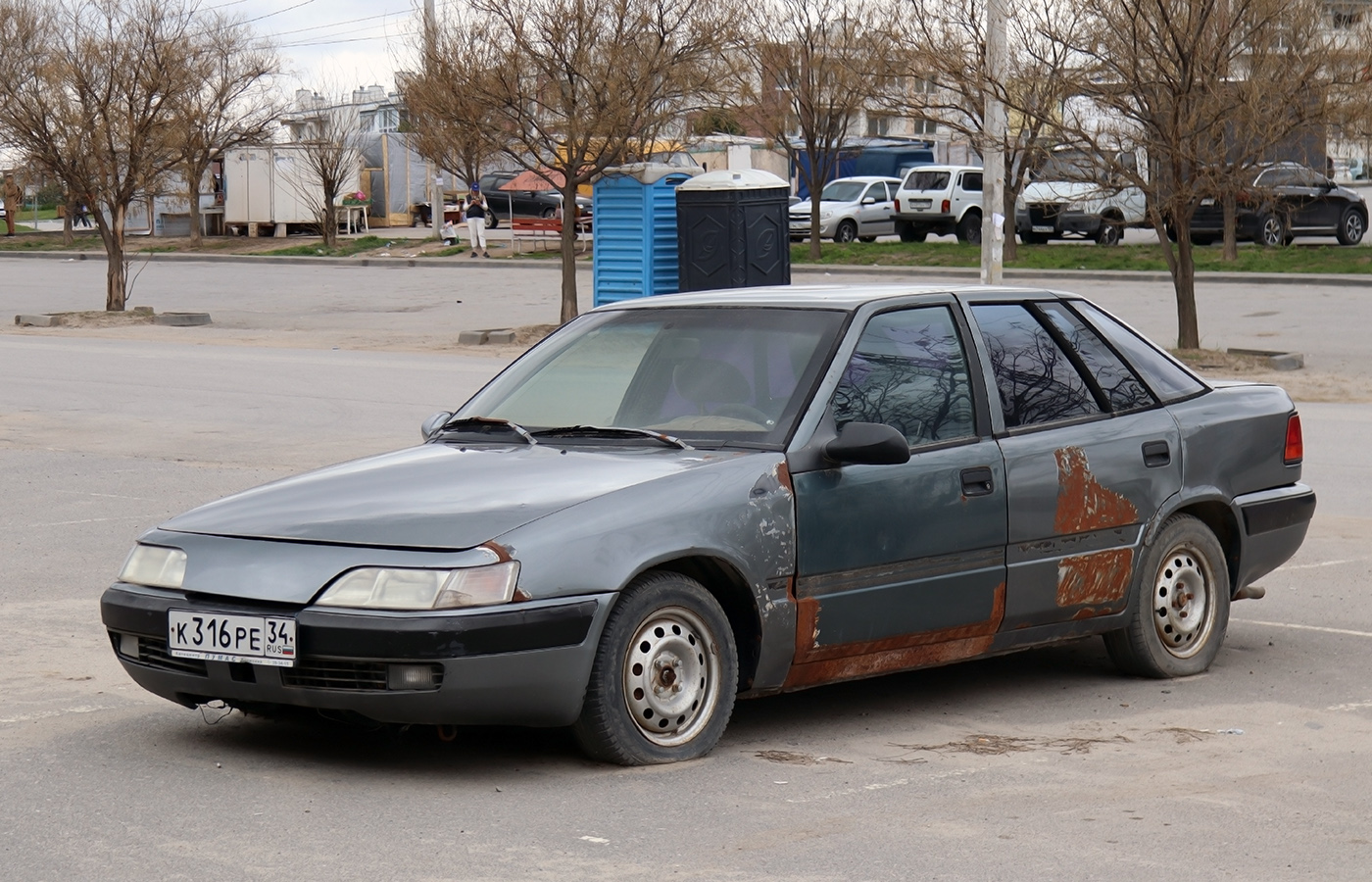 Волгоградская область, № К 316 РЕ 34 — Daewoo Espero '90-99